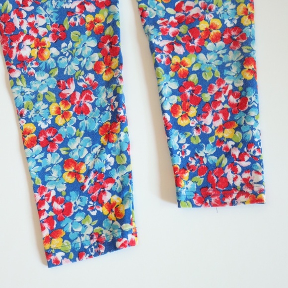 POLO Ralph Lauren Floral Stretch Jersey Legging / 8-10Y, Youth M - Picture 5 of 6